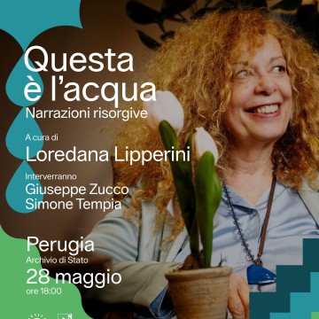 QUESTA È L’ACQUA - a cura di Loredana Lipperini con Simone Tempia e Giuseppe Zucco